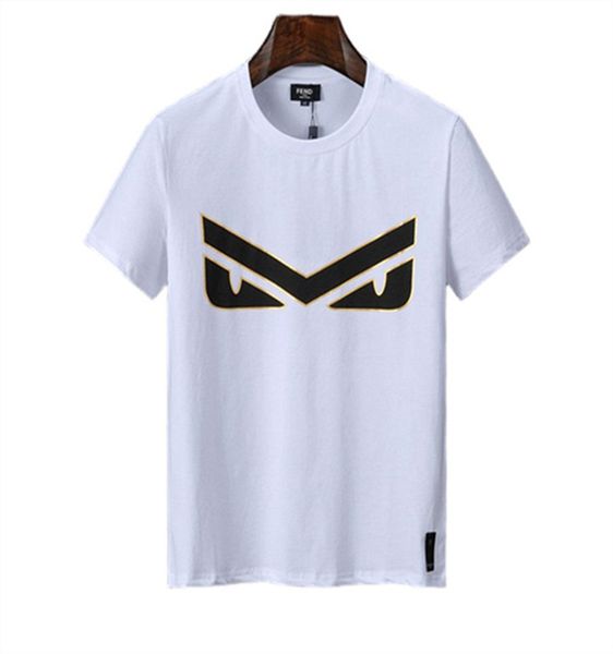 

designer men women t shi4ts casual smoke angel loose lovers luxury short sleeve supre monc tshirt02 m69, White;black