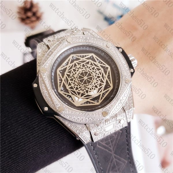 

luxury men's and women's outdoor leisure watch, automatic mechanical waterproof, belt 43mm, Slivery;brown