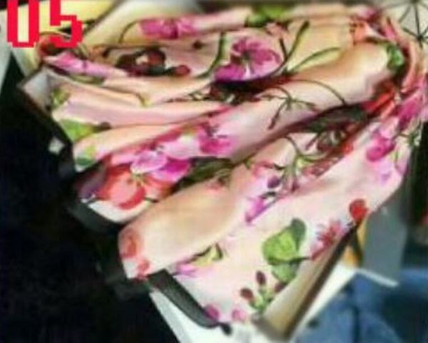 

european style 100% silk scarfs lady designer scarf summer thin scarf 90-180cm, Blue;gray