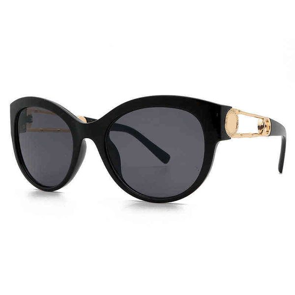

sun glass new fashion head eye sunglasses women's sunglasses, White;black