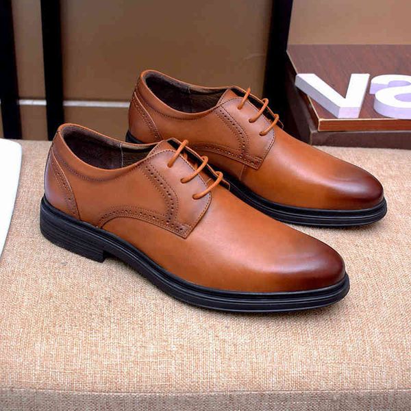 Vestidos sapatos designer masculino sapatos de molho mocassins de alta qualidade sola de couro macio sapato de sapato preto casual 220707