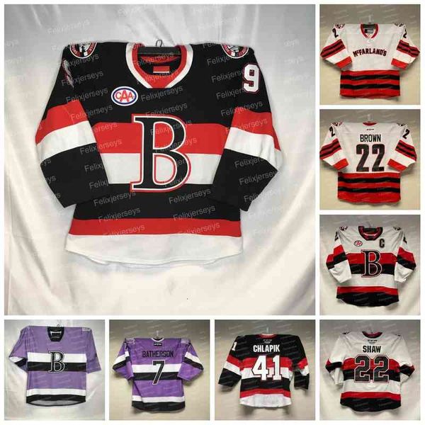 

belleville senators ahl hockey jersey jake lucchini philippe daoust kameron kielly mark kastelic egor sokolov rourke chartier clark bishop, Black