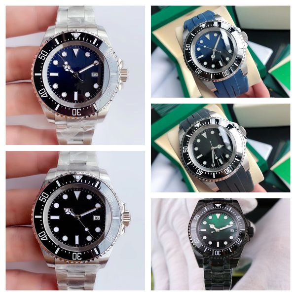 

u1 factory 44mm watches sea diving big size mens watch multiple styles stainless steel automatic movement mechanical ceramic sapphire glass, Slivery;brown