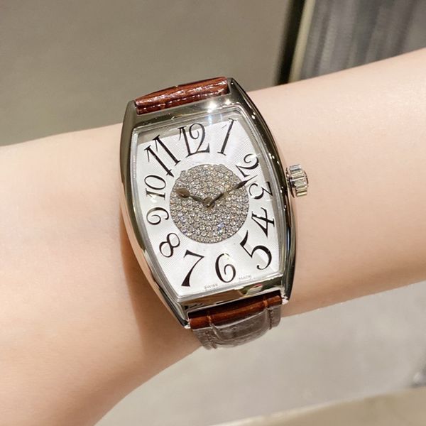 

fashion elegant womens quartz watch 43mm stainless steel strap sapphire crystal oyster perpetual designer watch luxury watches popular montr, Slivery;brown