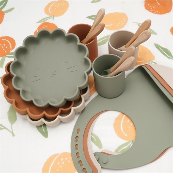 

design baby silicone suction cup bowl non-toxic bpa-suitable for baby feeding children's dinner plate bowl lj201221