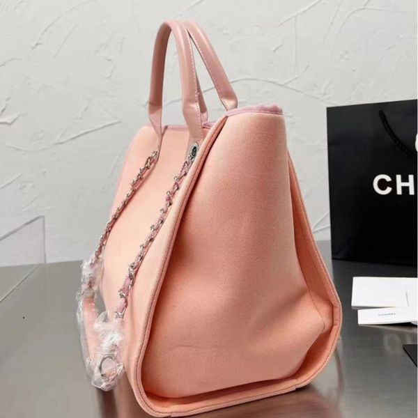 

luxury fashion women's handbags beach bags brand ch pearl label canvas women evening bag designers classic small female bobby backpack, Black;red