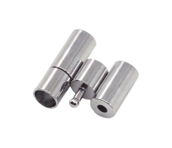 

metal end caps end clasps fit round leather cord for diy jewelry making hole