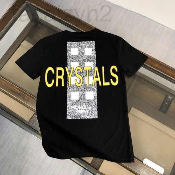 

men's t-shirts designer 2022 summer fashion brand letter graffiti young men's slim round neck short sleeve t-shirt u0jm2022, White;black