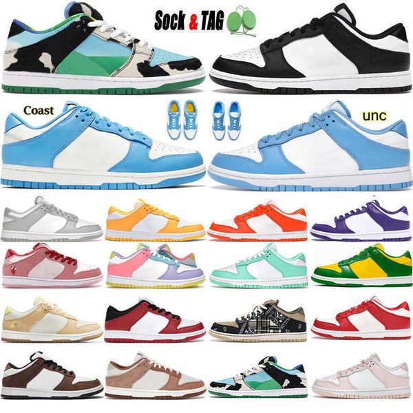 

chunky low casual running shoes men women black white unc university blue red coast kentucky syracuse varsity green chicago