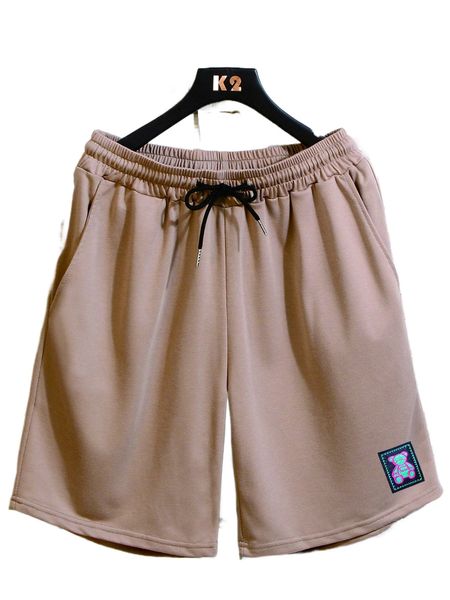 

men cartoon patched shorts q5f4#, White;black