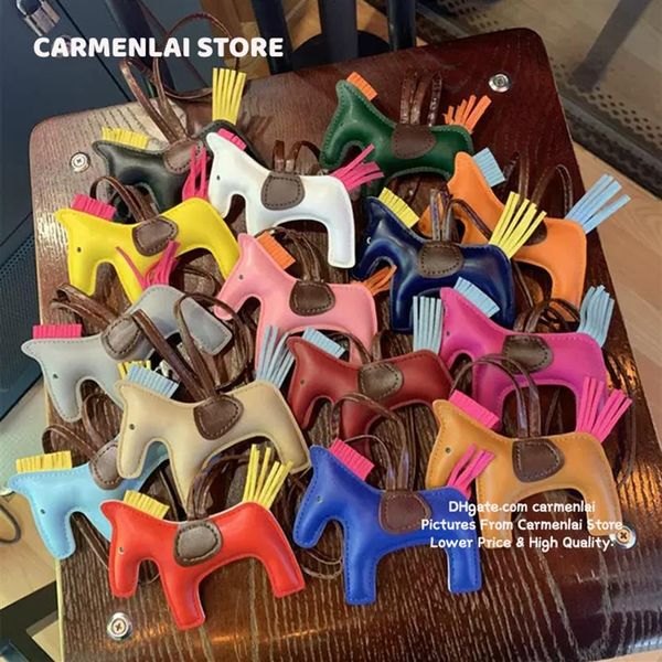 

fashion pu horse bag charms toy whole handbag tote cartoon pendant cute random color animal bags parts & accessor306f, Black