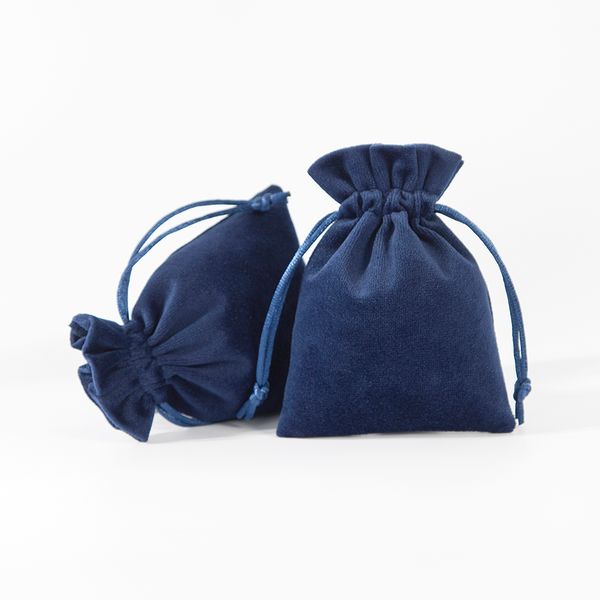 

novy velvet gift drawstring pouches 8x10cm 9x12cm 10x15cm pack of 50 party sack soap makeup jewelry baby shower birthday party candy packagi, Pink;blue