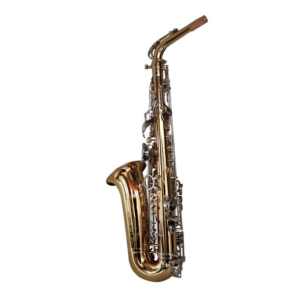 

high grade gold lacquer film coating body alto saxophone