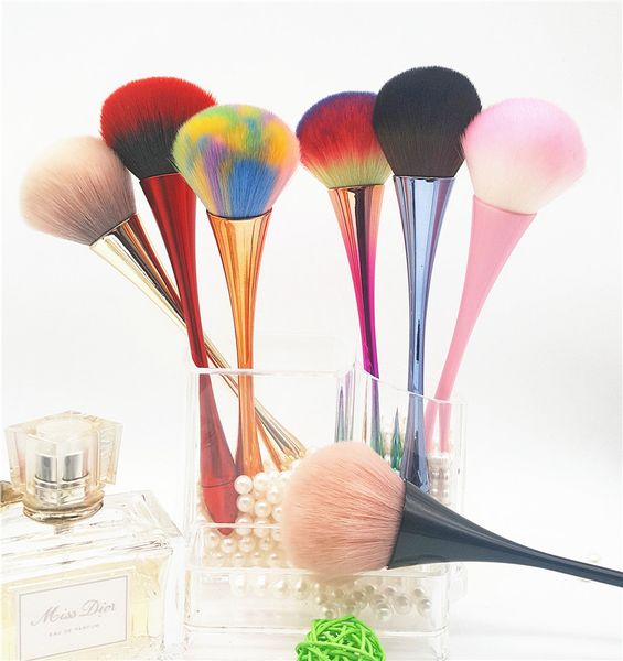

1pc small waist cosmetic brush large powder foundation blush contour compensate professional face cosmetic beauty tool