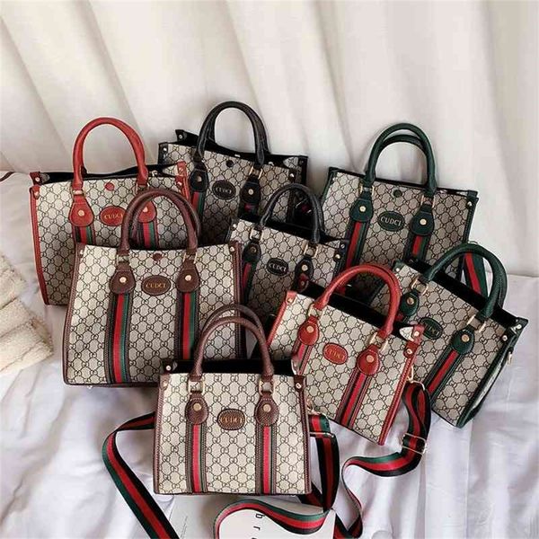 

ins women's new double high capacity tote messenger single women's design purses online