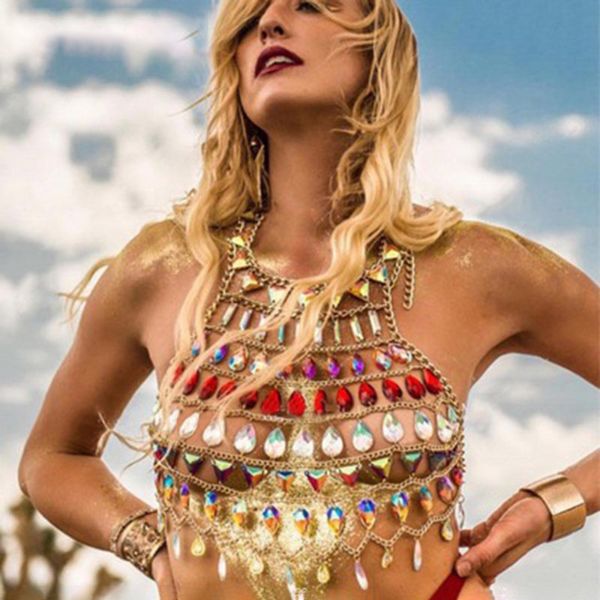 

shiny tank halter hollow out sleevelss backless tank summer skinny music festival party wear y200326, White