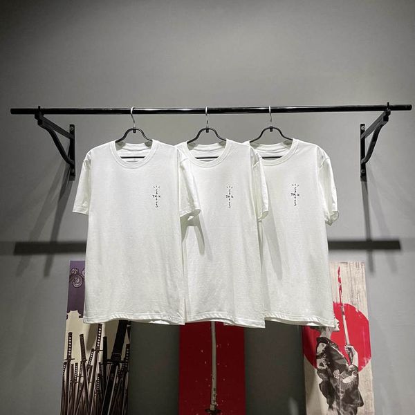 

designer traviss t shirt fashion brands mens woman lovers cotton europe america cactus high street loose oversized vintage white plain scott, White;black