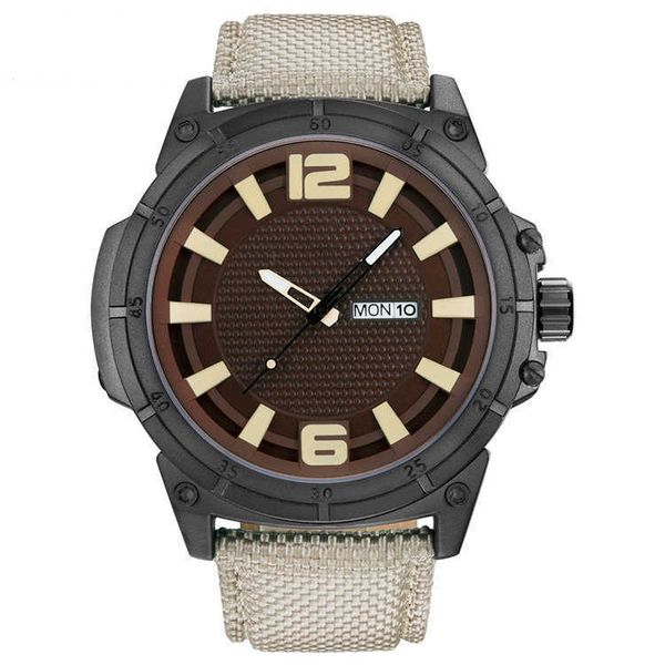

style watch skate stainless steel mesh strap, Slivery;brown
