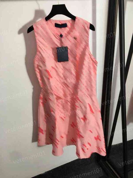 

designer womens dresses fashion brand classic logo print loose crew neck vests dress luxury casual dresses for women clothing, Black;gray