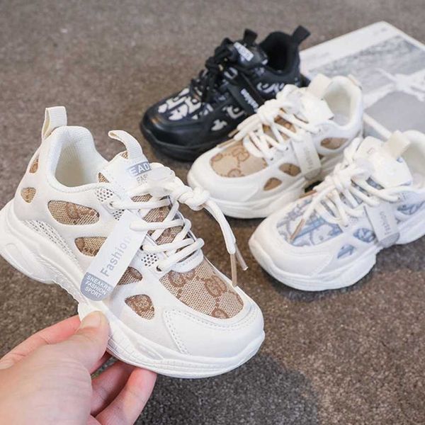 

kids children's platform casual sneakers chunky dad shoe toddler 26-37 youth running sports trainer runner thick sole low boots boys gi