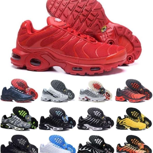 

classic mens tn plus running shoes tuned 1 grey volt black yellow neon chaussures university hyper blue red sunset triple white fa244t