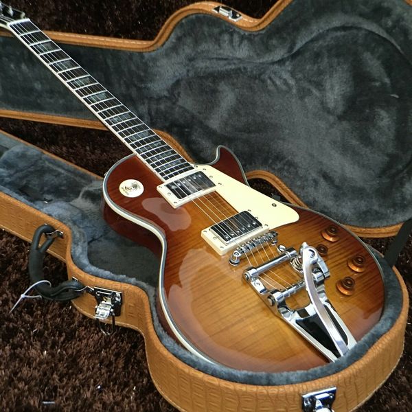

diy 2022 brand new colored shell fingerboard inlaid 6 string electric guitar
