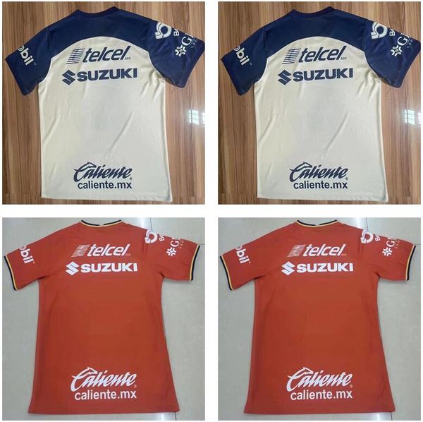 

liga mx 2021 2022 2023 unam soccer jerseys home away 3rd alvarez meritao n.freire j.i.dinenno 21 22 23 football shirt, Black;yellow