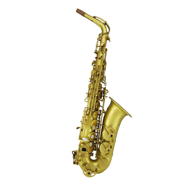 

high grade professional/classic structure/yellow shell color/unlacquer/alto saxophone for jazzman