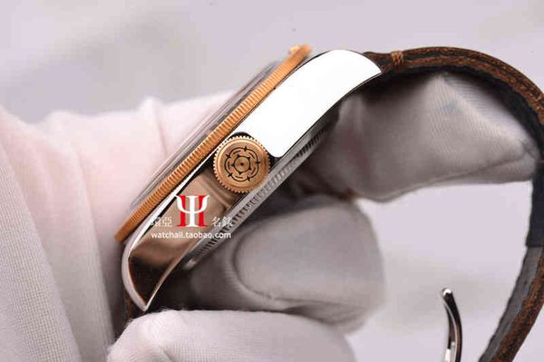 

women's watch designer emperor rudder qicheng biwan 41mm gold machinery men's 79733n stainless steel red and blue bezel black dial, Slivery;golden