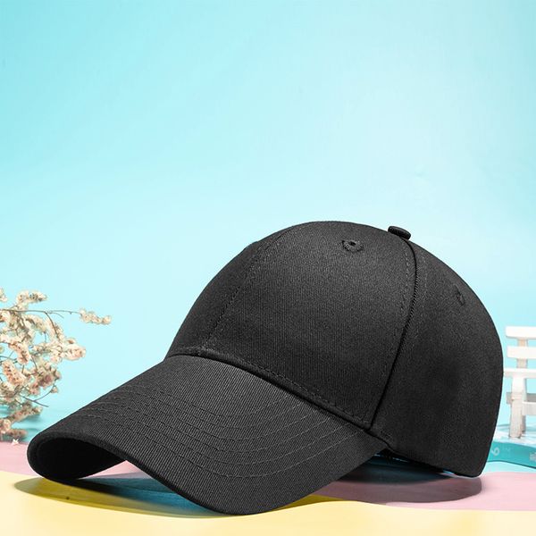 

baseball cap adjustable size plain blank solid color, Blue;gray