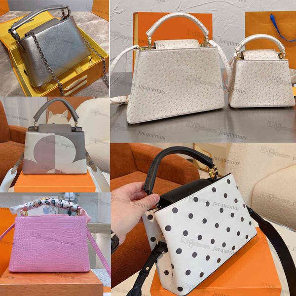 

5a woman fashion capucine handbags womens bb purse mini shoulder bags bag litchee leather ladies crossbody chain bag capucines