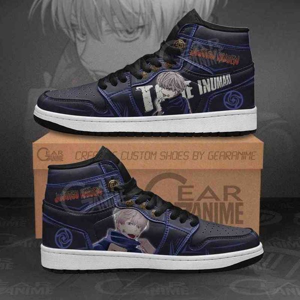 

toge inumaki sneakers jujutsu kaisen anime shoes, Black