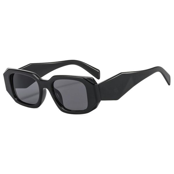 

2022 p letter fashion designer sunglasses goggle beach sun glasses for man woman 7 color optional good quality242u, White;black