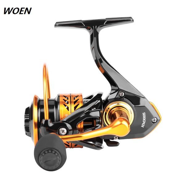 

woen freshwater luya fishing reels hm-s2000/3000 bevel shallow line cup spinning wheel