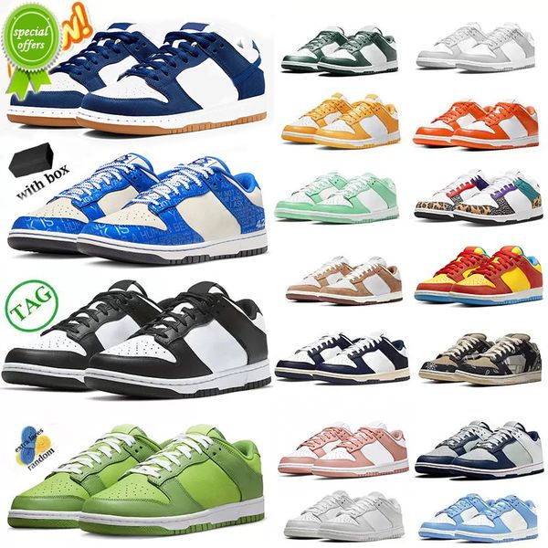 

with box casual shoes mens panda shoe gray fog syracuse coast jackie robinson pn dust sail green eater candy women trainers sneakers, Black