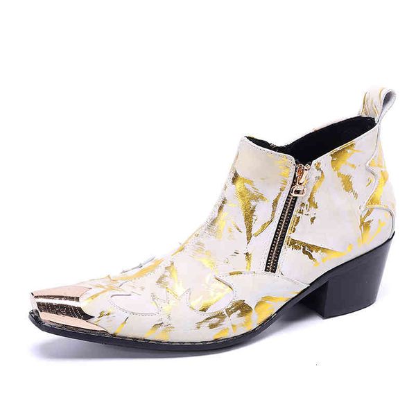 

boots martin boots men's winter british style youth fashion personality snake chelsea short cowboy leather, Black