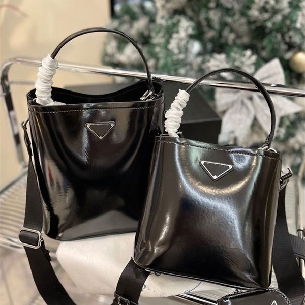 

design luxury fashion bags 22 mini bucket open bead paint bright face single messenger handbag leisure simple