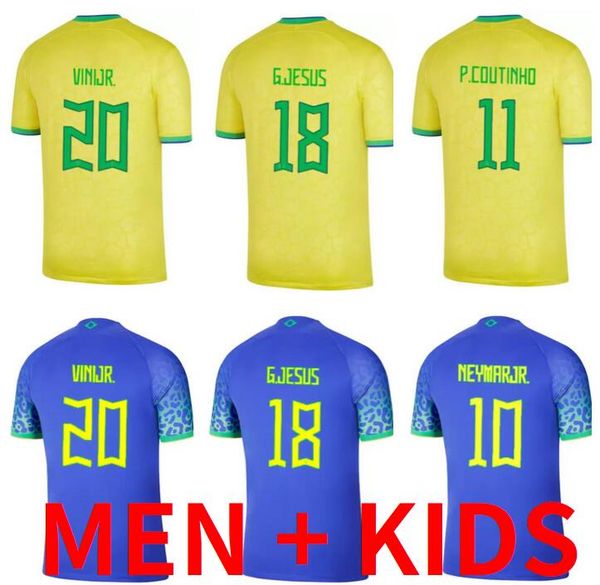 

2022 2023 camiseta de futbol paqueta coutinho brazils soccer jerseys football shirt firmino brasil 22 23 maillots marquinhos vini jr antony, Black;yellow