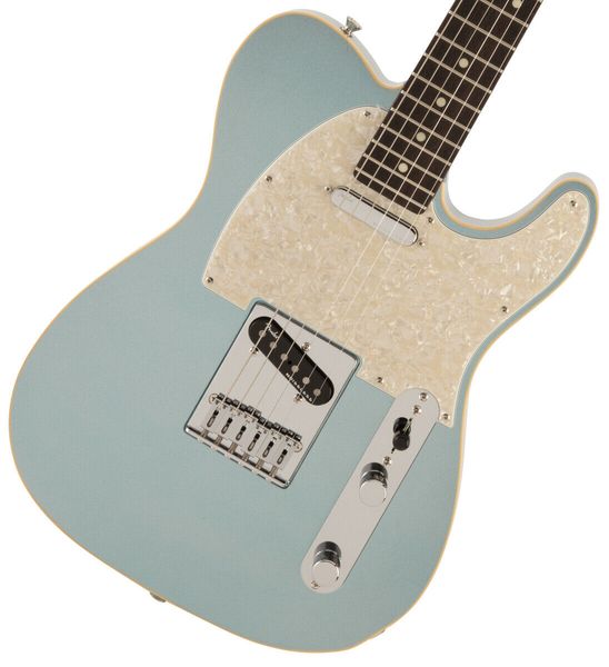 Guitarra elétrica moderna de tele -gelo tel mystic blue