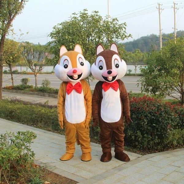 

mascot doll costume squirrel chipmunk mascot costume suit party carnival halloween carnival party props accessories game fans gift, Red;yellow