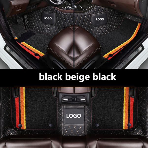 

custom car floor mats for jaguar all models xe f-pace xf xfl xj6 xjl car styling car accessories