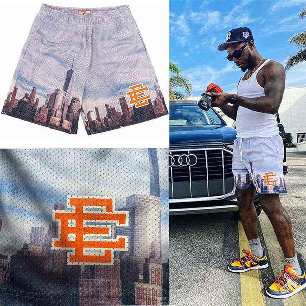 

ee american fitness leisure hip hop shorts outdoor training basketball quick drying breathable beach pants direct sale, White;black