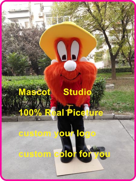 

mascot doll costumeplush monster mascot costume devil custom fancy costume anime kit mascotte theme fancy dress carnival 41449, Red;yellow