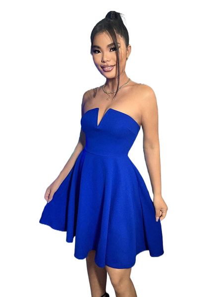 

sxy backless v-bar dress k1dg#, Black;gray