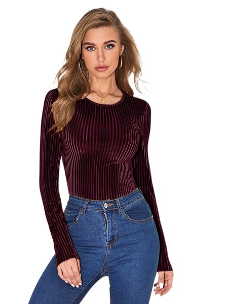 

ribbed velvet q45x#, White