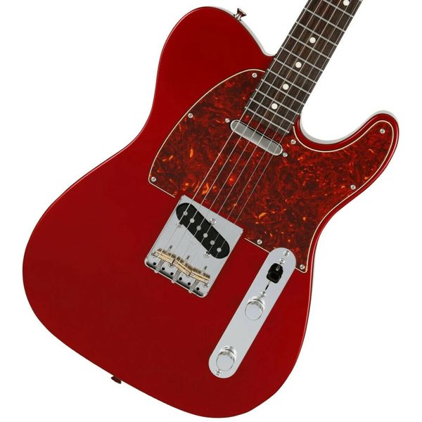 2021 Coleção Mij Hybrid II Tele Rosewood Candy Apple Red Electric Guitar