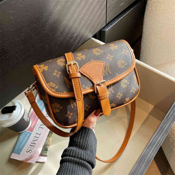

factory outlet 2022 printed trend personalized simple single shoulder messenger bag ins women's bag