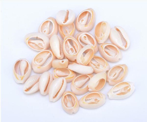 Conchas de cowrie contas adultos naturais lisos de concha de contas para jóias que fazem colar e conchas de pulseira puka a granel surfas mar conchas h