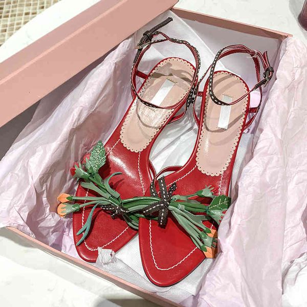 

sandals ins women's sandals flower design summer shoes high heels lace ups buttons, Black