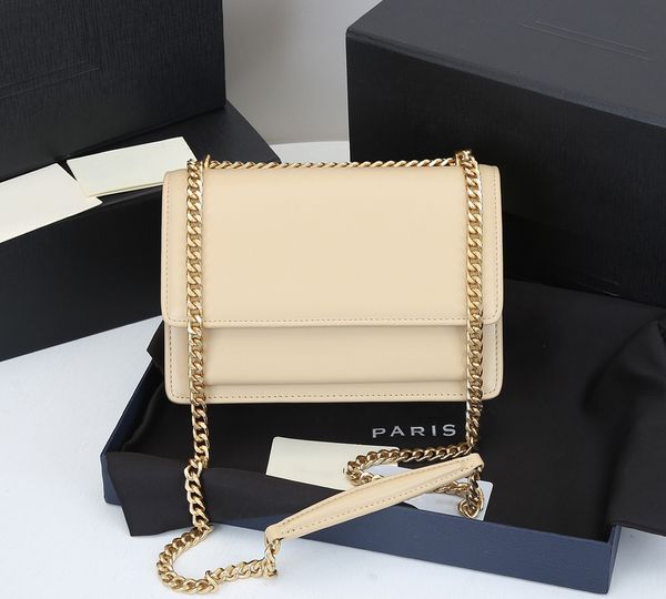 

luxury designer sunset bag classic latest color women shoulder bags chain handbag toothpick pattern leather womens cross body handbags